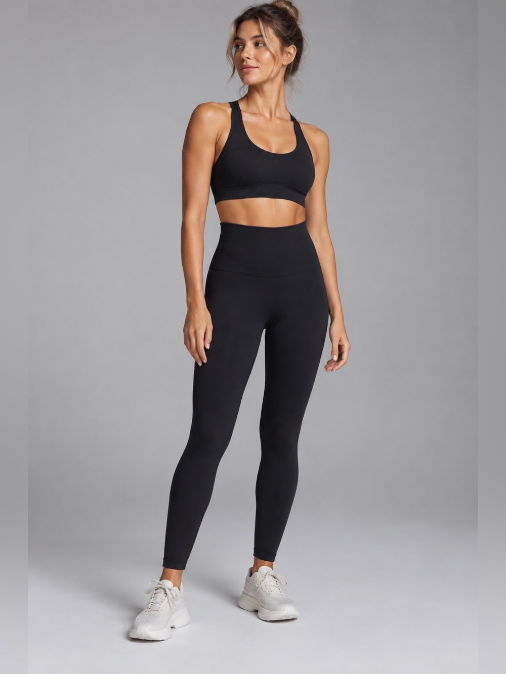 LNDR Chisel Leggings Womens Large XL Black High Rise Super Sculpt Seamless Pants